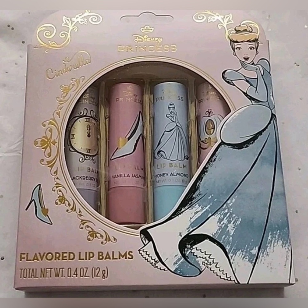 Disney Princess Cinderella Flavored Lip Balm Set - By Taste Beauty